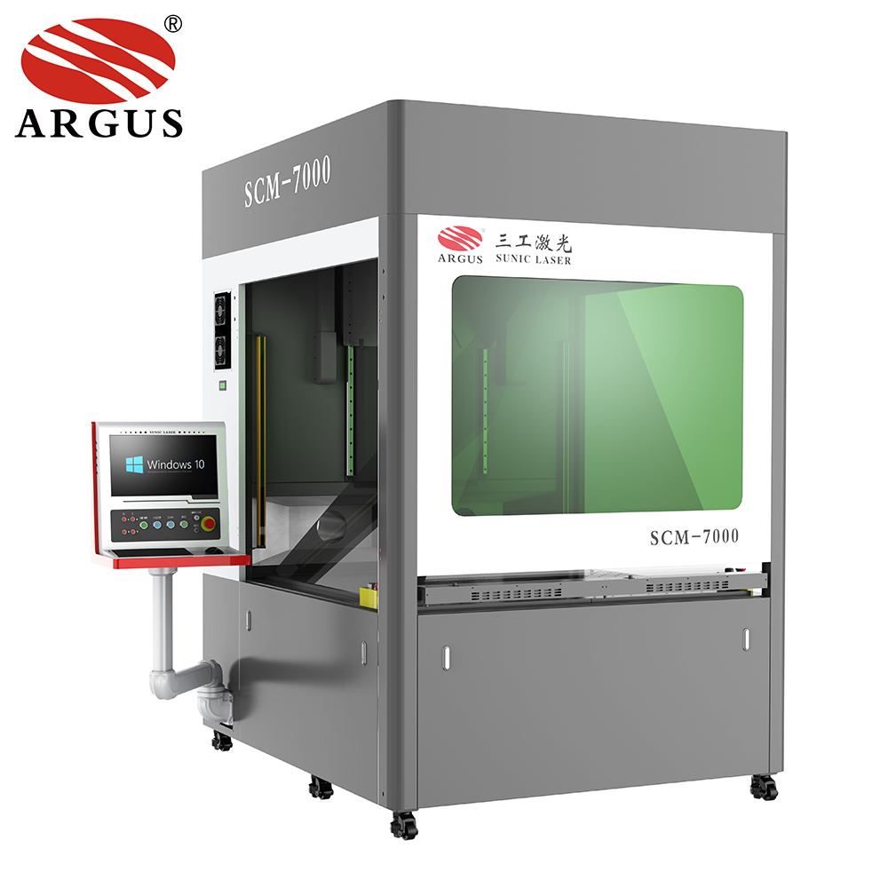 ARGUS 2024 all New CO2 Dynamic Laser marking machine 700W Jeans/Denim Fashion Industry Technology