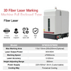 ARGUS Mini Enclosed Metal 3D Fiber Laser Marking Machine Full Enclosed Type