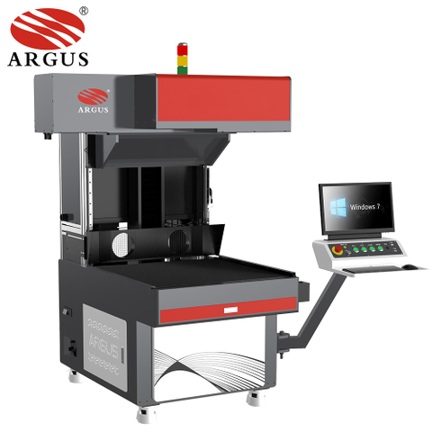 ARGUS Easy To Operate Pop Up Wedding Invitation Paper Card Cutter Galvo Co2 Laser Marking Machine SCM2000 with CCD
