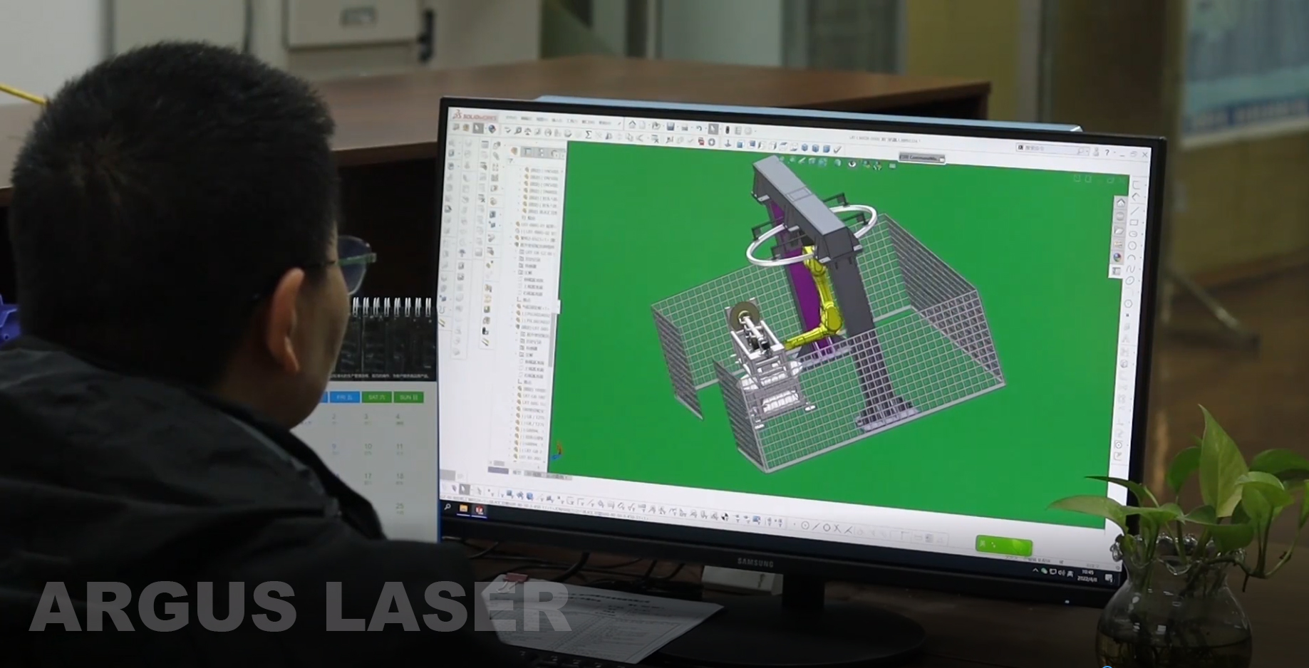 ARGUS LASER Metal Laser cutter R&D Team