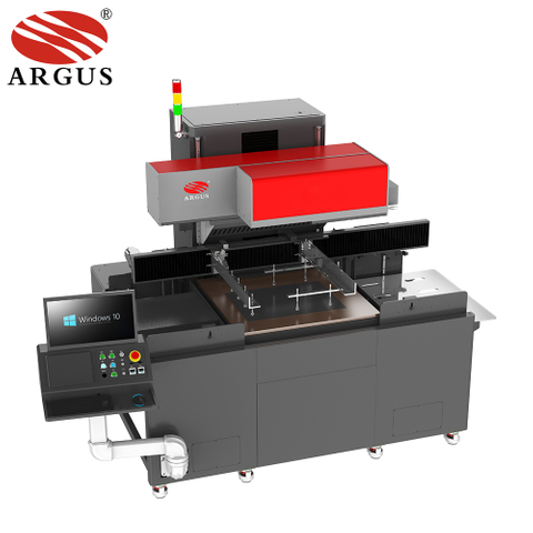 ARGUS Automatic Laser Machine For Paper Card marking engraving with CCD SCM2000 