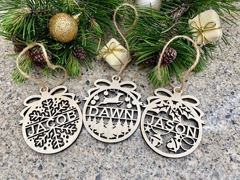 ArgusLaser Christmas Engraving & Cutting Creative Ideas