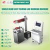 Argus Easy To Operate Plastic Bag Single Head Easy Tearing Line Laser Marking Machine for Packaging Industry