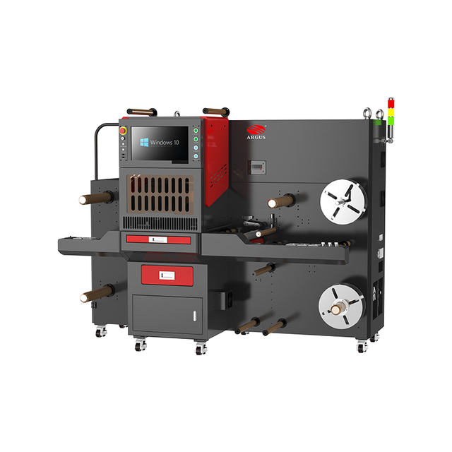 ARGUS Automatic Laser Die-Cutting Machine 250W for Sticker Equipped with Feeding And Reeling Functions SCM2000