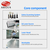 ARGUS Desktop 10w UV Picosecond Laser Marking Machine for Stainless Steel Blackening Laser Coloring Precision Laser Marker