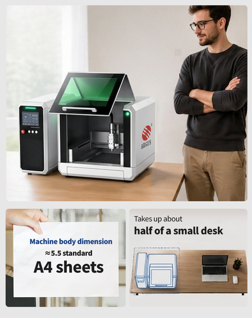 ARGUS Laser Desktop Fiber Laser Metal Cutter SFC3030