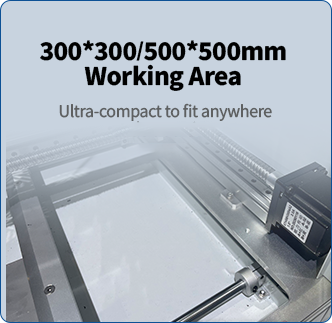 ARGUS LASER Desktop FIber Laser Cutting Machine: 300*300/500*500mm Working Area