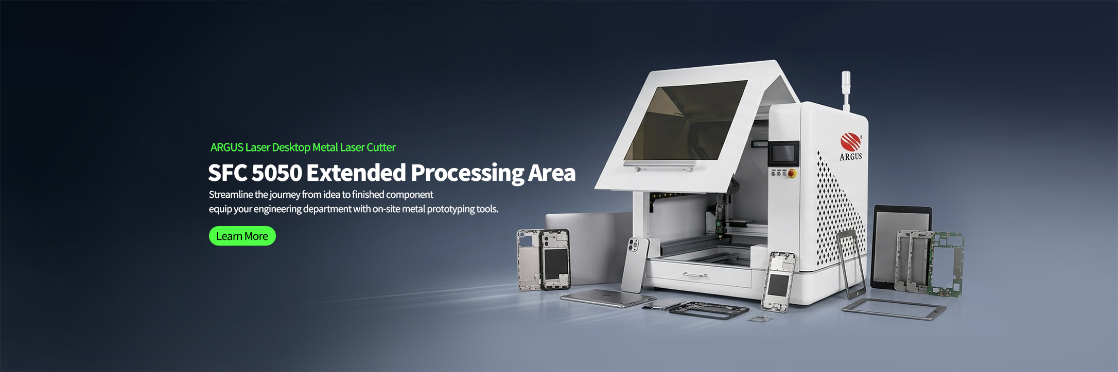 SFC5050 Extended processing area