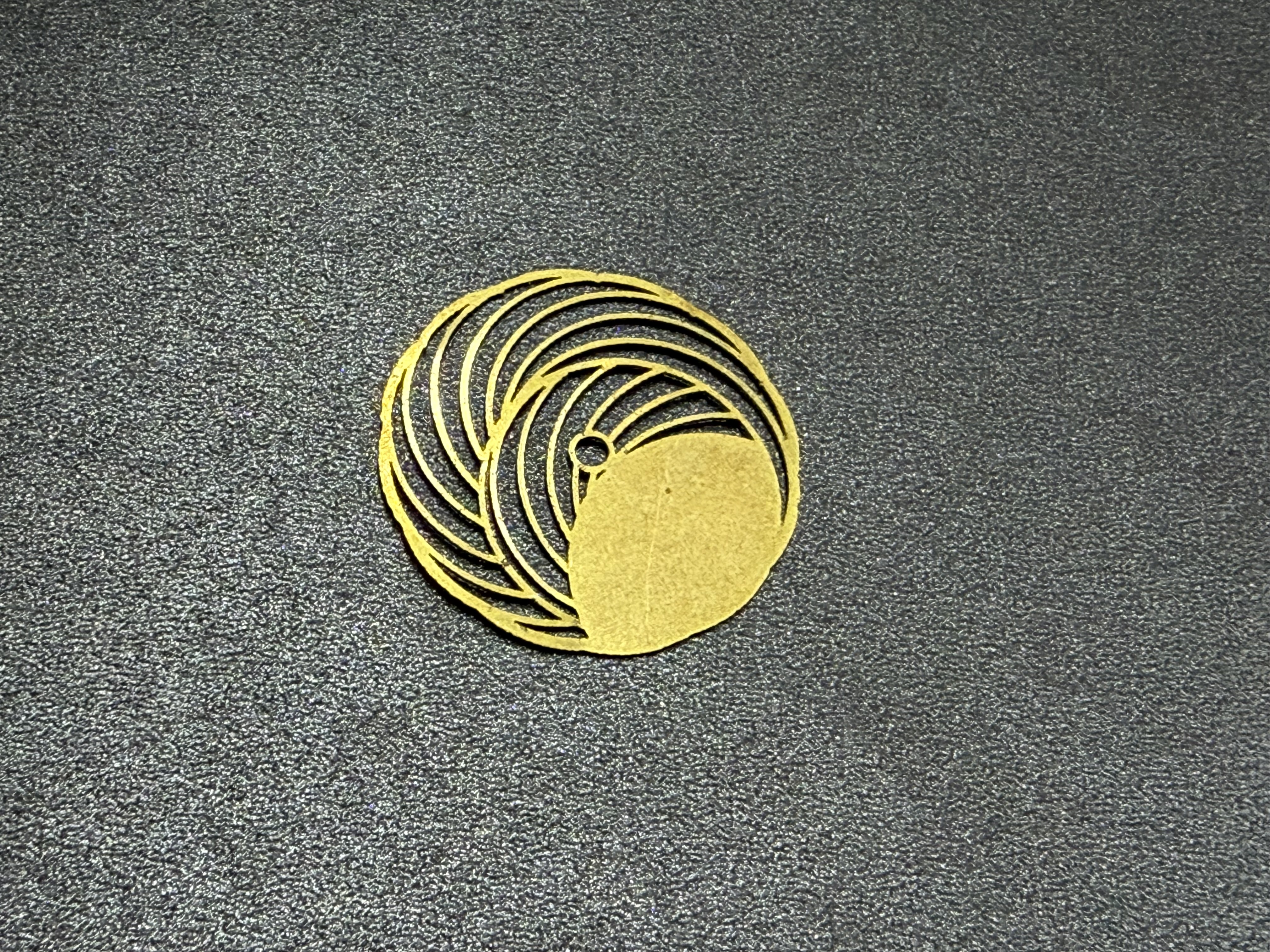 Brass laser cutting
