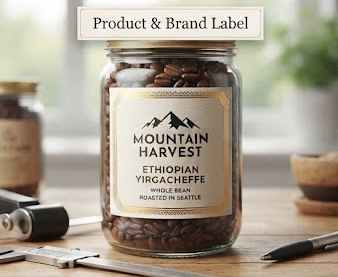 Product &amp; Brand Labels