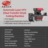 ARGUS Automatic Heat Transfer Vinyl Cutting Laser Marking Machine SCM2000 Feeding Loading 