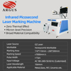 ARGUS Desktop 30w Infrared Picosecond Laser Marking System for Mirror-finished Stainless Steel Blackening Laser Coloring Precision