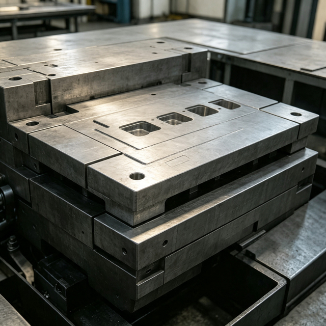 laser marking on large molds