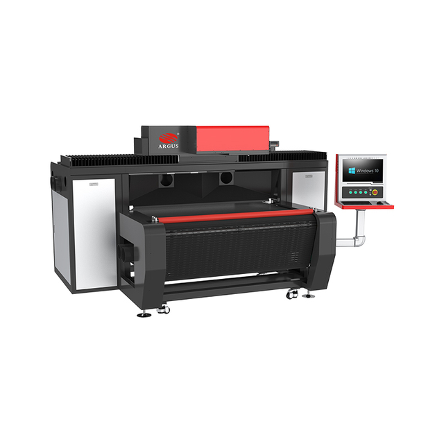 ARGUS 350W CO2 Laser Perforation & Cutting Machine for Leather Laser Marking Large Format Fabric High-Speed 