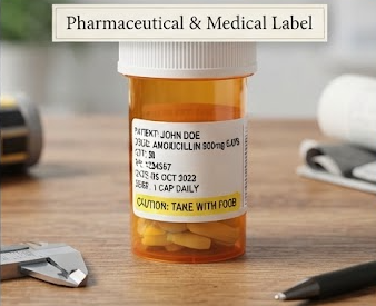 Pharmaceutical &amp; Medical label