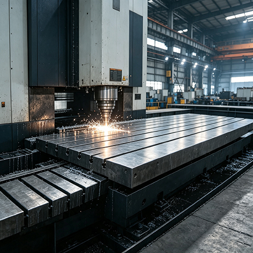 Laser marking on machine tools