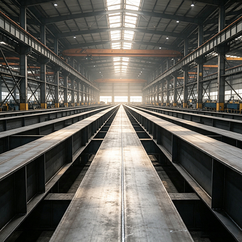 laser marking on structural steel