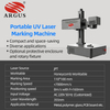 ARGUS 5W 3D Portable UV Laser Marking Machine DIY Mini UV Engraver Cutter Plastic Metal Glass Bottle PBC