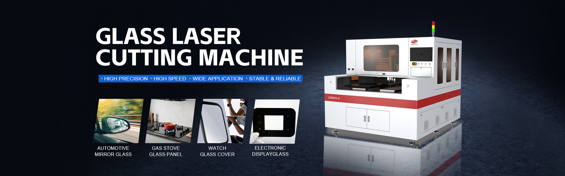 Glass laser cutting machine 